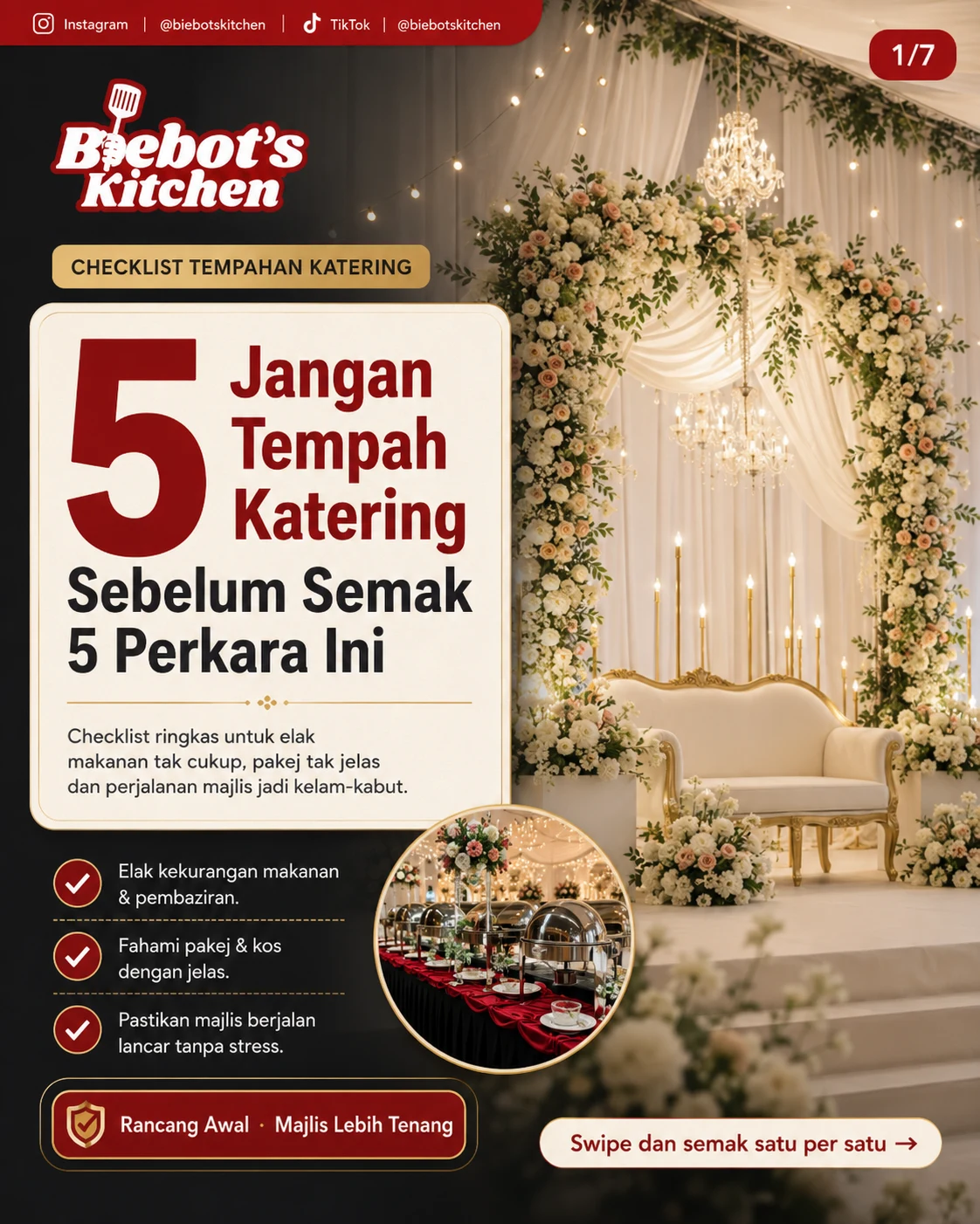 Reka bentuk projek Biebot Kitchen oleh SUKATI DIGITAL