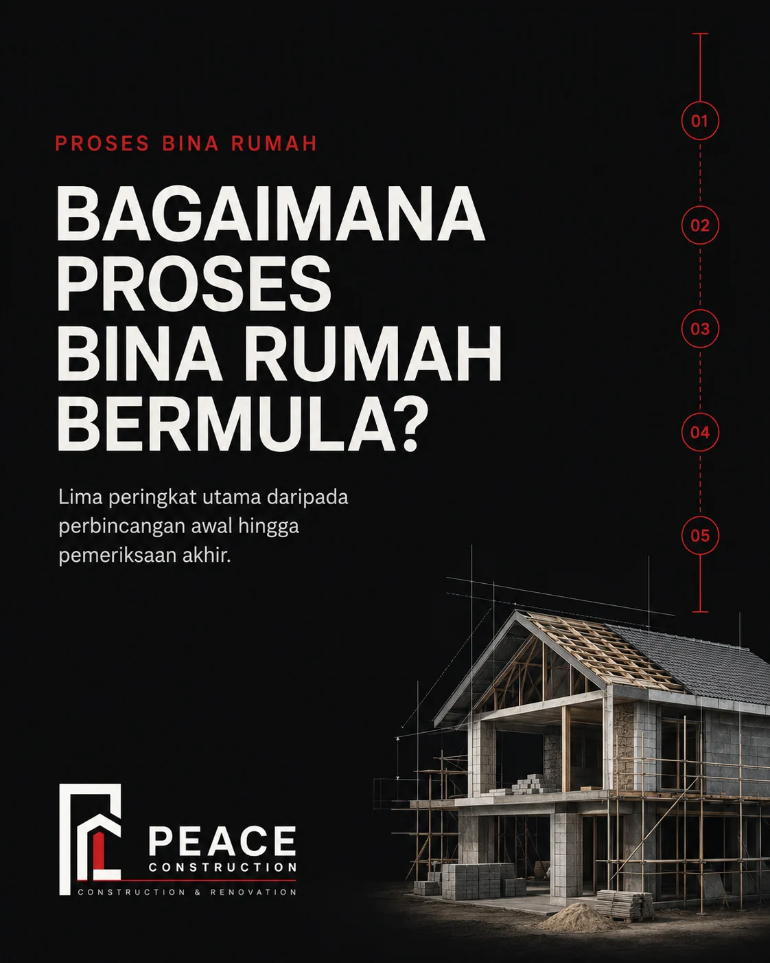 Reka bentuk projek Peace Construction oleh SUKATI DIGITAL