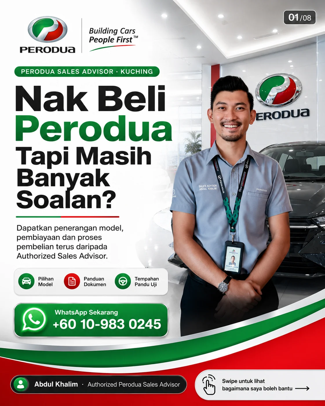 Reka bentuk projek Perodua SA — Abd Khalim oleh SUKATI DIGITAL